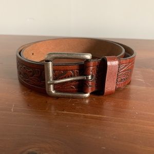 Brown Leather Belt
